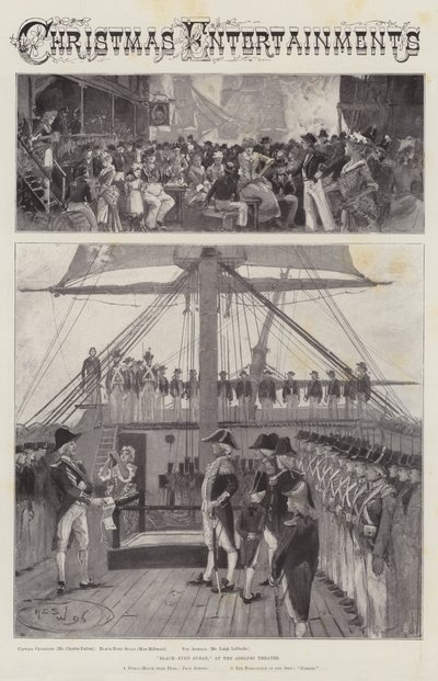クリスマスエンターテイメント 作： Henry Charles Seppings Wright
